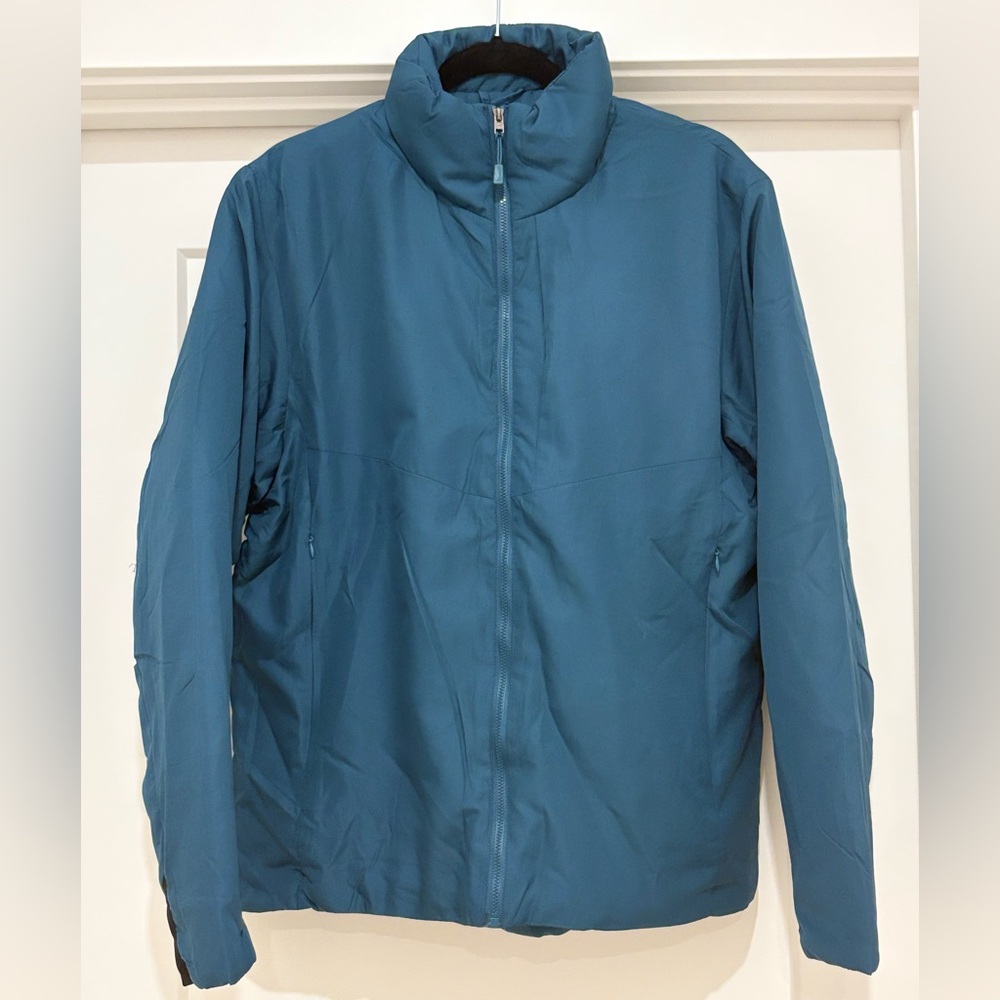 NWT [Mark Russo] Teal Insulated Full-Zip Outdoor Coat Jacket Women’s Medium - Picture 3 of 11